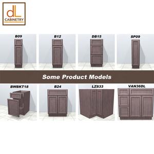 Gabinetes de Cocina de Madera Sólida Estilo Shaker, Listos para Armar, Bisagras de Cierre Suave, Correderas para Cajones, Acabado Espresso, Garantía de por Vida - Product Image 4