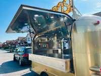 Camion de cuisine mobile en acier inoxydable et camion de café - Équipement de restauration rapide