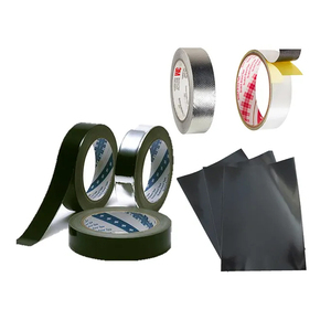 เทปพันสายไฟ PVC สีดำ เคลือบอะลูมิเนียมฟอยล์ กาวเหนียว ยี่ห้อ 3M สำหรับงานฉนวนไฟฟ้า -40 ° F ถึง 175 ° F - Product Image 1