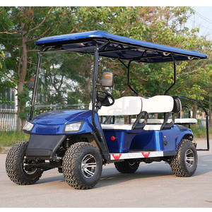 Voiture de tourisme de haute qualité bon marché de 8 places de passager 4x4 48V 5kw voiturette de golf électrique avec le prix meilleur marché de la Chine - Product Image 3