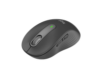 Souris optique sans fil USB mini LED Logitech M650 M - Conception ergonomique ambidextre pour ordinateur de bureau/portable