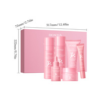 6 Pièces BIOAOUA Curcuma Antioxydant Élastique Hydratant Soins de la Peau Six Set Coffret Cadeau