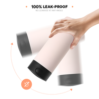 Mug à café isotherme à double paroi Everich populaire, personnalisé, 350 ml, 450 ml, avec couvercle à bouton pression, pour les affaires, le bureau et les voyages