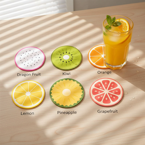 Multi-Function Absorbent Paper Coaster <strong>Cup</strong> <strong>Pad</strong> for Bar Beer Serving Cocktail Mixing and Tabletop Decoration - Product Image 2