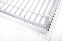 Grille de ventilation moderne en aluminium pour système de climatisation extérieur, diffuseur de filtre à air de retour au plafond pour bureau