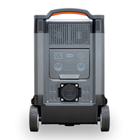 Générateur solaire de secours avec batterie au Lithium de 4000W pour usage domestique d'urgence à l'extérieur, offre spéciale
