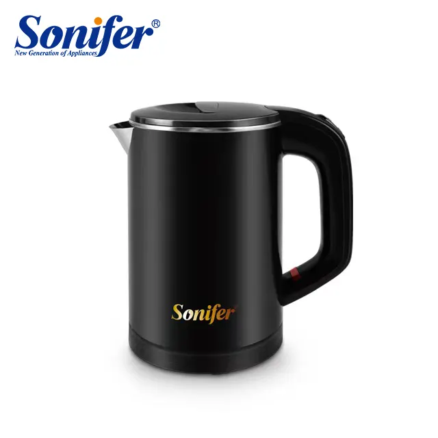 Sonifer SF-2058ホット販売600W0.6lカラフルなステンレス鋼コードレスポータブル旅行電気ケトル小