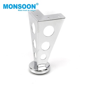 ขาเฟอร์นิเจอร์เหล็กปรับระดับได้รูปตัววี สำหรับโซฟา ตู้ ห้องครัว และห้องนั่งเล่น - ยี่ห้อ - Product Image 1