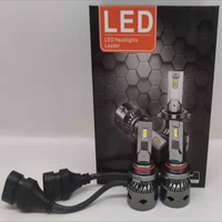 Phares LED H11 pour voiture, universels, H1 60W, lumière super brillante, forte, ampoules LED 9005, lot de 2, 6000lm, lumière blanche