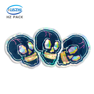 Logo tùy chỉnh 3.5g 7g 14g 28g Túi Mylar có thể khóa lại mùi Túi Ziplock đứng lên túi dây kéo cho bao bì kẹo thực phẩm - Product Image 4