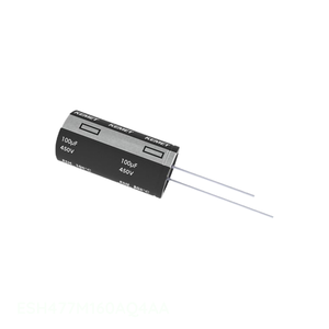 Condensateur original 470 uF à montage traversant ESH477M160AQ4AA CAP ALUM RAD 105C - Product Image 1