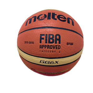 Balón de Baloncesto Molten de Cuero PU de Calidad Oficial con Logotipo Personalizado, Talla 5, Resistente al Agua, 620-650g GG6X GG7X - Product Image 1