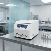 Centrífuga de Laboratorio Portátil Profesional de Alta Calidad con 24 Tubos, Motor DC sin Escobillas, Velocidad Máxima de 6000 rpm, 4588xg RCF