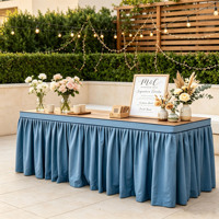 Nappe en lin tricoté écologique et imperméable, design élégant et luxueux pour mariages, banquets, tables de desserts, fêtes et hôtels
