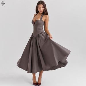 slim fit dress slacks Hot Air Balloons Fit & Flare Dress main image 0