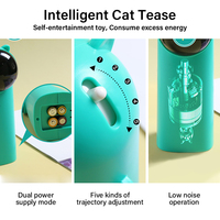 Pointeurs laser modernes de chat de robot électrique matériel en plastique interactif de mouvement rotatif automatique