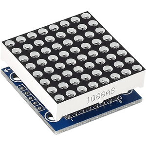 MAX7219 8x8 LED Dot Matrix Display Module 5V, MCU Control <b>DIY</b> <b>Kit</b>, For Arduino, Raspberry Pi & Microcontroller - Product Image 2