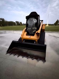 รถตักล้อยางมือสอง Caterpillar 299D รถตักดินดีเซลไฮดรอลิก รถตักสายพานยางสำหรับงานก่อสร้าง - Product Image 5