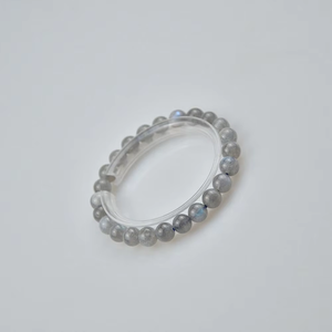 Pulsera de cuentas de labradorita Natural Ada, 6mm, 8mm, piedra Flash de labradorescencia, regalo de joyería de cristal curativo Unisex para hombres y mujeres - Product Image 4