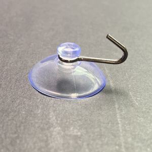 Ganchos adhesivos para cocina sin perforar, ventosa colgante de silicona con ventosa de PVC con gancho de Metal - Product Image 3