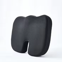 Coussin de siège de chaise de bureau de voiture amovible confortable orthopédique de haute qualité pour le soulagement de la douleur du coccyx