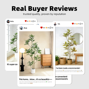 Albero di Laccio Artificiale Altamente Realistico <span class=keywords><strong>da</strong></span> 190 cm in <span class=keywords><strong>Vaso</strong></span>, Pianta Finta per Decorazione di Spazi Commerciali Interni - Product Image 6