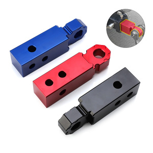 Attelage de remorque Cnspeed 2 pouces en alliage d'aluminium rouge bleu noir pour véhicules tout-terrain - Product Image 4