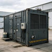 Conteneur modulaire préfabriqué avec structure en acier corten pour les installations de stockage solaire et les salles d'équipements électriques