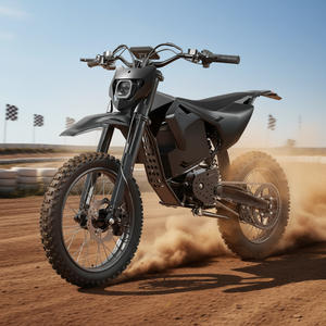 Motore Brushless da 4500W, Trasmissione a 3 Velocità, Freni Idraulici Resistenti, Moto Elettrica Sportiva Fuoristrada per Adulti da 17 Pollici - Product Image 4