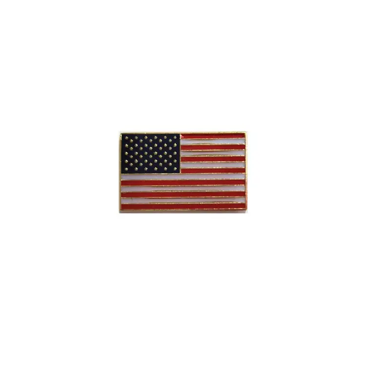 Булавка-значок с флагом США, США, эмалированная булавка на лацкан
