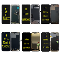Écrans LCD pour téléphones portables, tous modèles pour iPhone X XS Max XR X 13 14 15 16 Pro Max Mini - Écran LCD pour téléphone portable