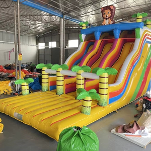 Trượt nước Inflatable với hồ bơi dành cho người lớn kích thước nhỏ Tikes ướt hoặc khô trượt Inflatable - Product Image 3