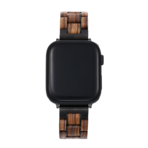 สายนาฬิกาข้อมือไม้แบบสั่งทำพิเศษ ขนาด 20-22 มม. สำหรับ Apple Watch Series 7, 6, 5, 4, 3, 2, 1 - Product Image 1