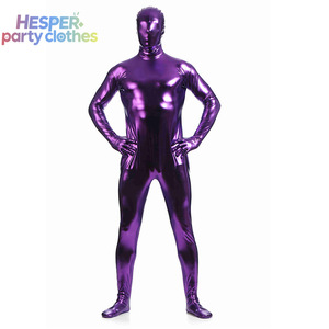 HESPER Combinaison Zentai intégrale unisexe pour adulte, respirante, en polyester caoutchouté, pour Halloween et Cosplay - Product Image 3