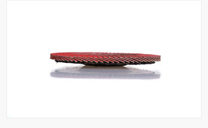 Disque à lamelles en céramique PMS 125mm disque de meulage Type 27 disque à lamelles abrasif plat pour meule abrasive en acier inoxydable - Product Image 3