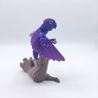 Modelo de Loro Impreso en 3D, Multicolor, Personalizable, de PLA, Juguete Educativo, Precio al por Mayor