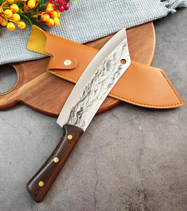 Ensemble de couteaux de <span class=keywords><strong>boucher</strong></span> en acier à haute teneur en carbone pour la viande, livraison directe, <span class=keywords><strong>professionnel</strong></span>, avec étui en cuir pour couper la viande et les os - Product Image 5