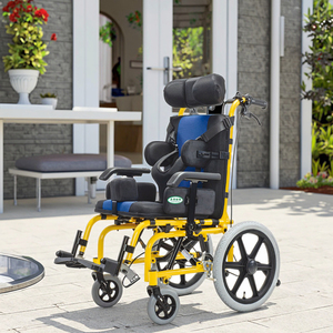 Silla de Ruedas Plegable Manual Ligera de Aleación de Aluminio de Alta Calidad GRACE MEDY LYAL-MKNT-1, Certificación CE, 1 Año de Garantía, Hidráulica - Product Image 5