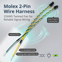 Kabel OEM Kustom Jst Molex TE Sh Gh Zh ph Xh Sm Mx3.0 Vh3.96 2 4 6 8 Pin Wiring Harness Aksesoris Kabel Jumper Harness