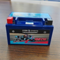 Batería de Plomo-Ácido Sellada 6MF7DL Denel, Libre de Mantenimiento, para Triciclo Eléctrico y Motocicleta Kawasaki KLR 650 de Gasolina