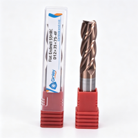 Fraiseuses en carbure 2/4/6 cannelures HRC45 HRC55 HRC65, outils de fraisage en carbure de tungstène cémenté, fraises CNC personnalisées