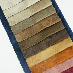 Nouvel arrivage de tissu d'ameublement en velours hollandais gaufré à la colle polyester doux et confortable pour la décoration intérieure de la maison - Product Image 6