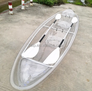 Kayak Transparente de Dos Plazas, Material de PC, Marco de Remo de Aluminio, Caja de Madera, Popular en 2025, <span class=keywords><strong>Alquiler</strong></span> para Viajes, Kayak de Alta Calidad - Product Image 4