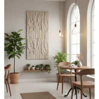 Panneau mural en pierre artificielle PU écologique imperméable, grande dalle, pour hôtel, maison, intérieur, extérieur