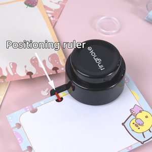 Perforadora de 2 Agujeros RINGNOTE Ligera y Fácil de Usar para Papel Suelto, Ideal para Cuadernos Discbound y Diarios DIY - Product Image 4
