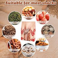 Sac à pain en papier kraft avec fenêtre transparente autocollants de stockage des aliments pour boulangerie et maison pour biscuits à la pâte aigre sacs à pain personnalisés