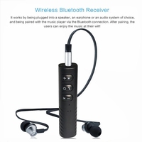 PIX-LINK 3,5mm Mini altavoz auriculares coche música Audio receptor adaptador inalámbrico AUX Bluetooths Auto Kit