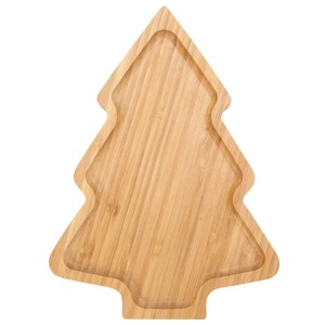 Plateau de Noël en bois multi-compartiments pour servir des fruits à la maison - Product Image 5