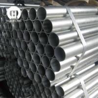 Tube en acier prégalvanisé Q235 pour garde-corps, clôture, support de serre, grand stock, livraison rapide