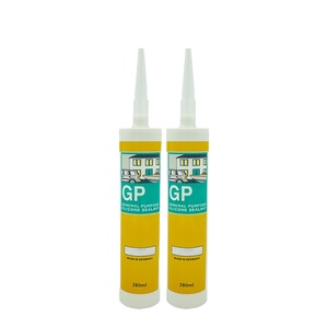 Pegamento para acuario, pintura de vidrio, adhesivo para calafateo, Negro, Rojo, RTV, fabricante de juntas de motor, tubo de 300ml, sellador de silicona acético transparente - Product Image 2